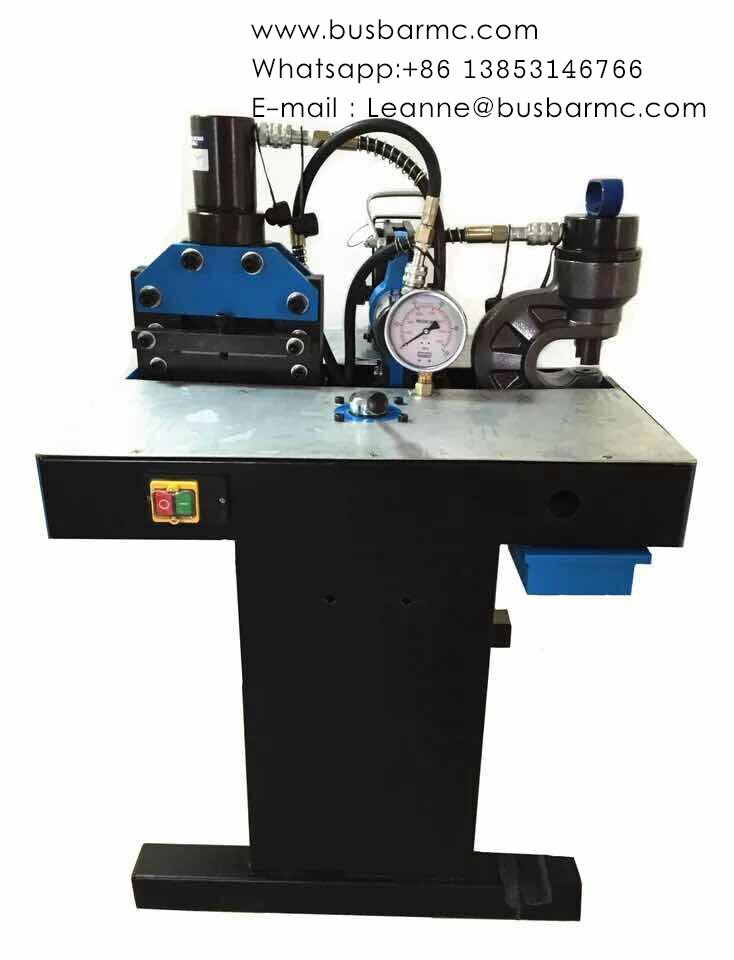Combined busbar bending cutting punching machine for site work India