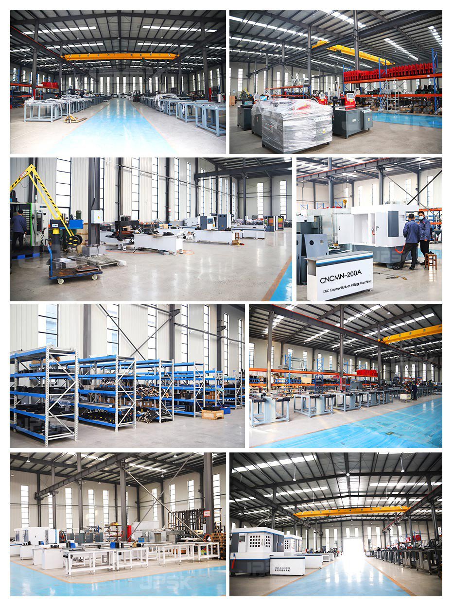 Busbar bending machine factory production