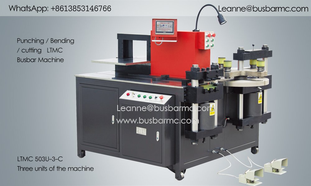 Fully Automatic CNC Busbar Machine for Copper Patti India
