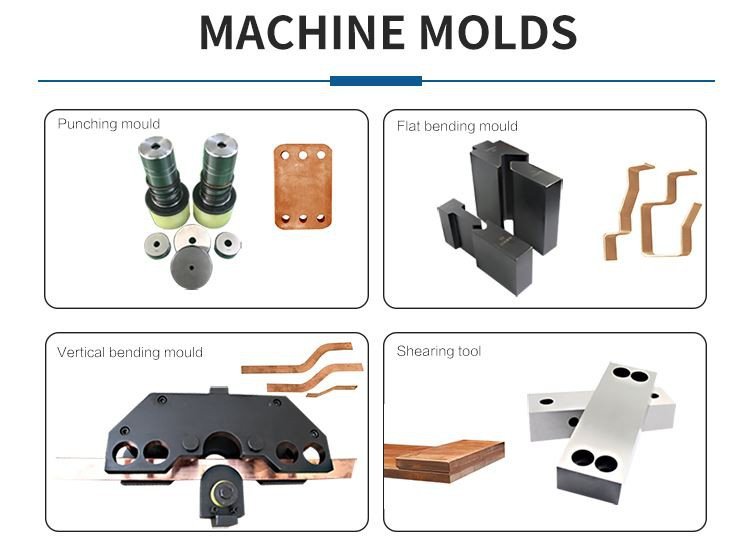 CNC busbar punching dies set