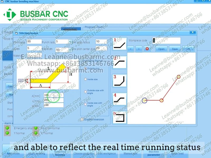 CNC control panel touch screen