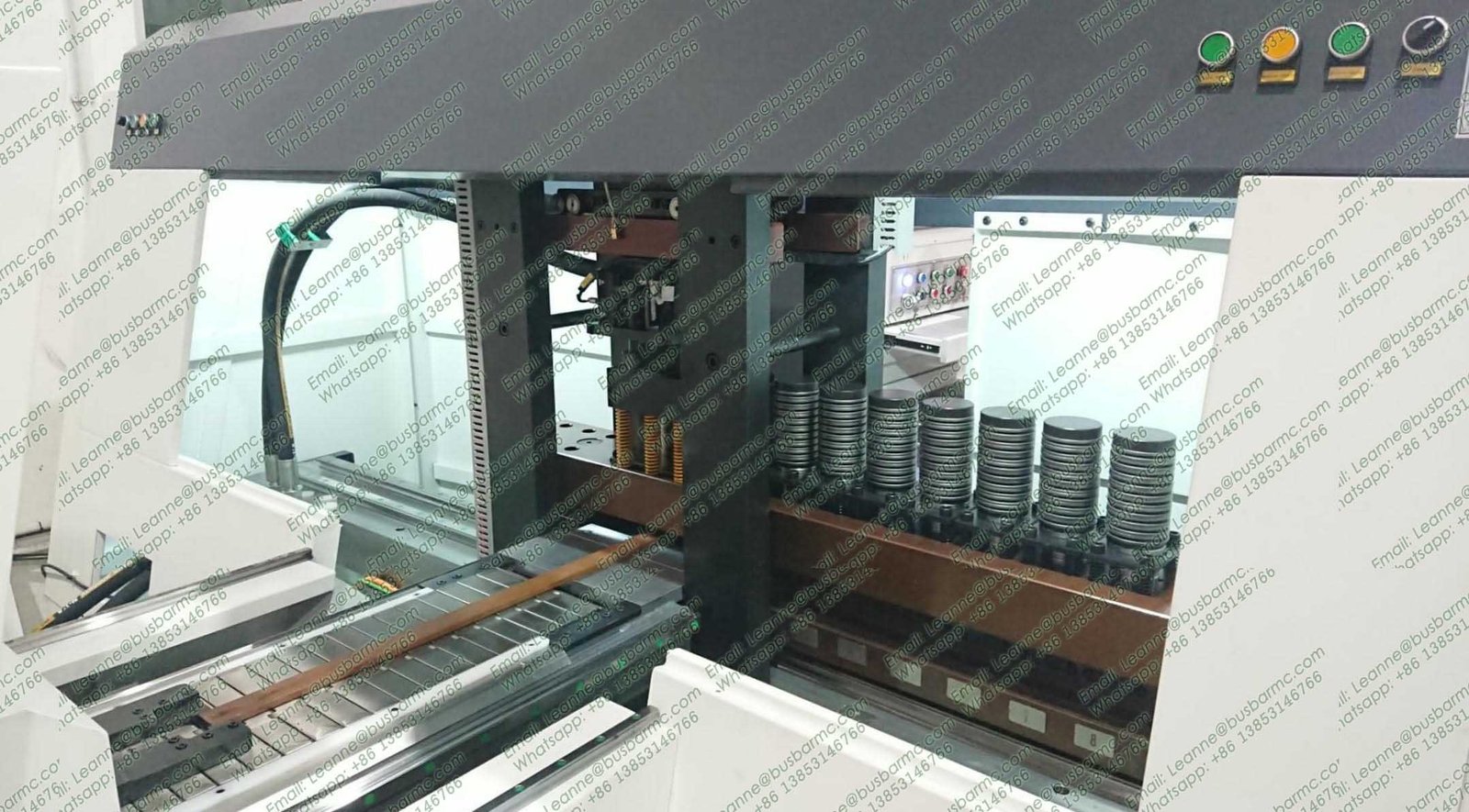 8 station busbar punching turret